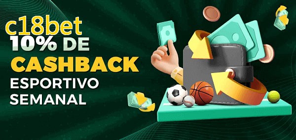 10% de bônus de cashback na c18bet